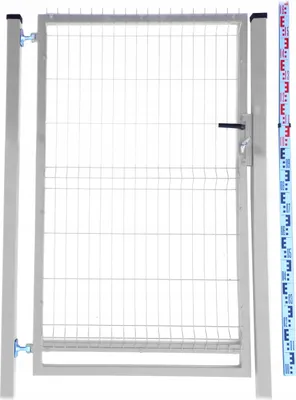 Obrázek produktu pro BRANKA PANELOVÁ 160 cm dva SLOUPKY |  pozinkované pozinkovaná | zahradní plotová