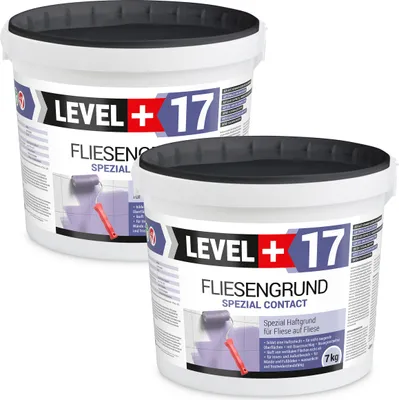 Produktbild von Fliesengrund 14Kg Fliese auf Fliese Spezial Haftgrund Fliesengrundierung LEVEL+ RM17