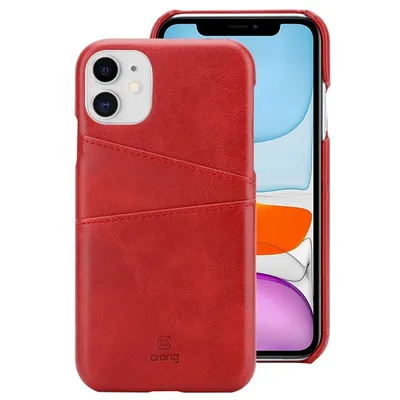 Obrázek produktu pro Crong Neat Cover - iPhone 11 Pro s kapsami (červený)