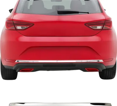 Obrázok produktu pre Zadný nárazník pre Seat Leon 2012-2019 z nehrdzavejúcej ocele