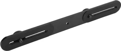 Produktbild von Universeller Dual-Blitzhalterungshalter mit 2 Adapterschrauben, Stativ-Lichtstativ für Spiegelreflexkameras