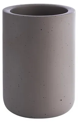 Produktbild von APS 36090 Flaschenkühler ELEMENT, Beton, möbelschonende Unterseite, Ø außen 12 cm, Ø innen 10 cm, Höhe 19 cm, grau