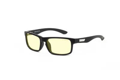 Zdjęcie produktu dla Gunnar Optiks Enigma, Prostokąt, Gaming, Czarny, Polimer nylonu, Luźne dopasowanie, Bursztyn