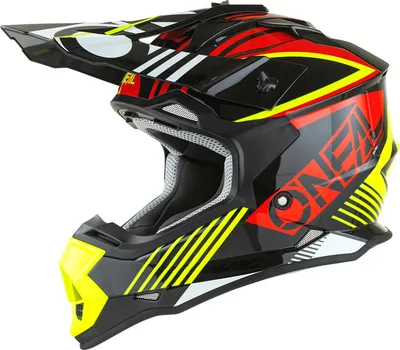 Produktbild von Oneal 2Series Rush V.22 Motocross Helm (Red/Yellow,S  (55/56))