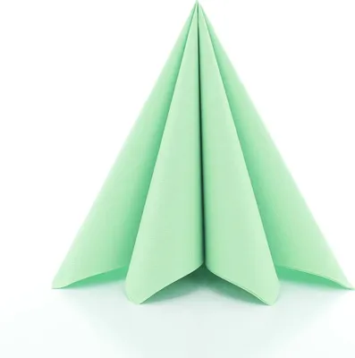 Produktbild von Airlaid Serviette Pistazie, 40 x 40 cm, 50 Stück - Mank