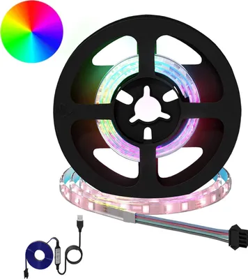Produktbild von vidaXL LED-Streifen 12 stk. Schwarz und Transparent
