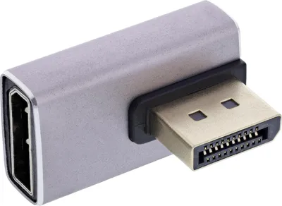 Produktbild von InLine 17291H, DisplayPort, DisplayPort, Grau, Schwarz