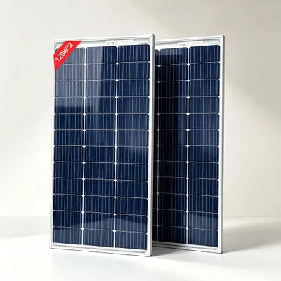Immagine prodotto di Pannello solare da 120W - Monocristallino - Alta efficienza del 24%