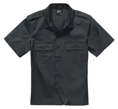 Productafbeelding van Brandit Us T-shirt met korte mouwen, zwart, heren, maat 7XL, zwart, maat 7XL