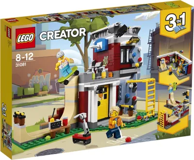 Zdjęcie produktu dla LEGO Creator Modular Skate House, Zestaw do budowania, 8 lat(a), 422 szt., 515 g