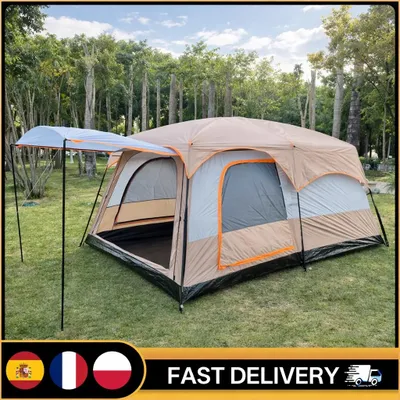 Image de Tente de camping familiale pour 2 à 4 personnes