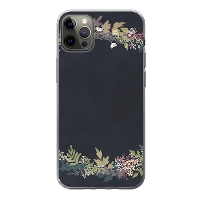 Produktbild von MuchoWow® Handyhülle Schutzhülle Hülle für iPhone 12 Pro Max Girlande - Pastell - Sommer Silikon Softcase Handy Hülle - Hartschale