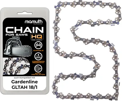 Image de Chaîne de scie 20 cm 1,1 mm 3/8"" 33TG pour Gardenline GLTAH 18/1