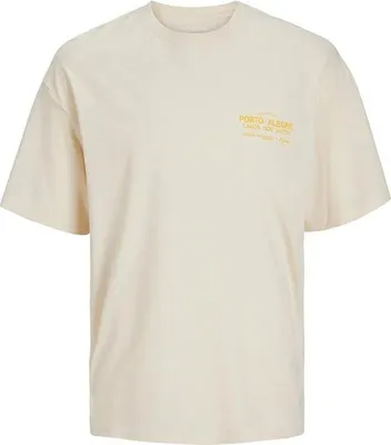 Zdjęcie produktu dla Jack & Jones Mercado Kurzarm t-shirt Beige L Herren Beige L