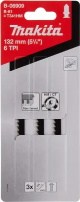 Produktbild von Makita Stichsägeblatt Spezial B-61 - 105 mm - 6 - HM - 3 Stk.