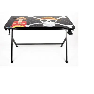 Produktbild von Konix 78441123951, Gerade, Rechteckige Form, MDF-Platten, Metall, Gaming, Schwarz