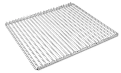 Produktbild von DEOS Verstellbarer Grillrost aus Edelstahl 50–60 × 45 cm ohne Holzgriffe