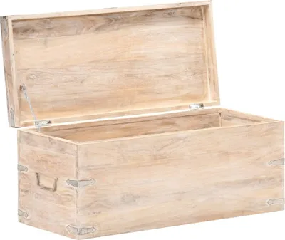 Immagine prodotto di Baule 90x40x40 cm in Legno Massello di Acacia