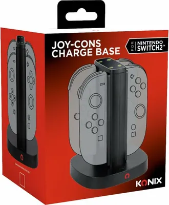 Obrázok produktu pre Konix 3328170304764, Nabíjací systém, Nintendo Switch, Čierna, Status, Kábel