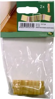 Produktbild von Zwischenstück Kunststoffleiste KU.04 Ahorn hell