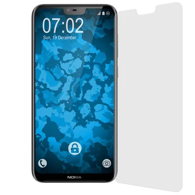 Produktbild von 2er-Pack PhoneNatic Displayschutzfolien matt  kompatibel mit  Nokia 6.1 Plus (X6)