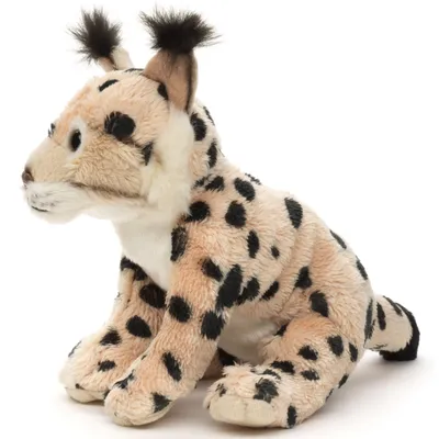 Produktbild von Uni-Toys Plüschtier Luchs F40462 - Uni-Toys Naturgetreues Kuscheltier Luchs 17cm