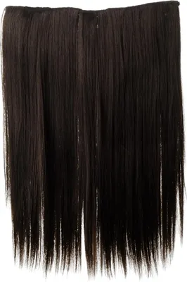 Produktbild von WIG ME UP Haarteil Haarverlängerung 5 Clips glatt Braun Mittelbraun L30173-6