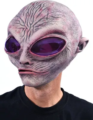 Produktbild von Alienmaske Außerirdischer - Halloween Fasching