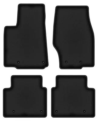 Productafbeelding van Velours automatten voor Jeep Grand Cherokee 4xe vanaf 2021 (SUV) – 4-delig, zwart, op maat – Wielganizator DURBAN