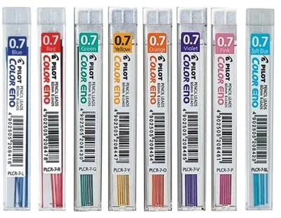 Obrázok produktu pre Náplne do mechanických ceruziek - 0,7 mm, modré - 12 kusov