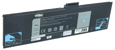 Produktbild von vhbw Akku Ersatz für Dell VJF0X, HXFHF, 0VJF0X für Tablet Pad (4850 mAh, 7,4 V, Li-Polymer)
