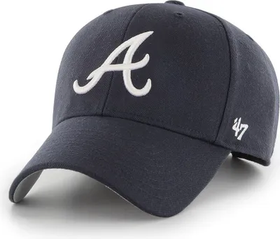 Immagine prodotto di Cappellino 47 Brand Relaxed Fit - MLB Atlanta Braves blu navy