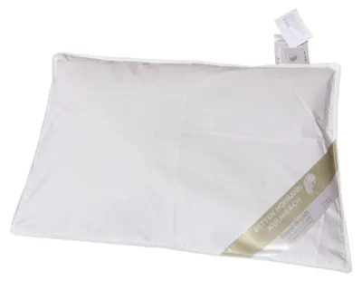 Produktbild von Betten Hofmann Baby Kinder Daunenkissen 40x60 cm Flachkissen 100% Daunen 60 g