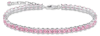 Produktbild von Thomas Sabo Armband Damen Sterling‑Silber rosa A2029‑051‑9‑L19V