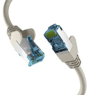 Produktbild von EFB Elektronik EC020200127, 15 m, Cat7, S/FTP (S-STP), RJ-45, RJ-45, Grau