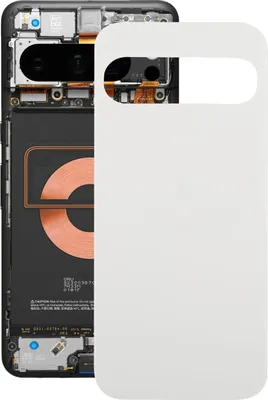 Produktbild von Für Google Pixel 9 Pro Akkudeckel Battery Back Cover Ersatzteil Reparatur Weiß