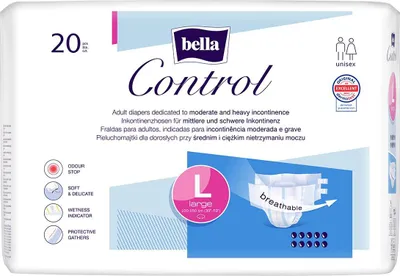 Obrázek produktu pro BELLA CONTROL Large Diaper 20 ks