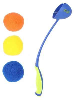 Produktbild von Toi-Toys - SPLASH Splashbälle - 3 Stück inkl. Ballschleuder Wasserbomben Wasserbälle blau
