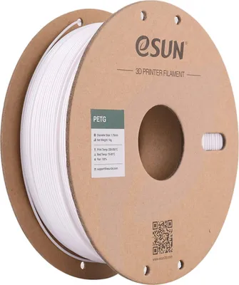 Obrázek produktu pro Filament eSUN PETG HYPER WHITE 1,75 mm, 1 kg