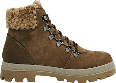 Imagen del producto de Imac. Botas de cordones marrones para mujer, estilo casual