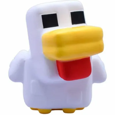 Produktbild von Minecraft Mega Squishme Anti-Stress-Figur Serie 3 Huhn 15 cm