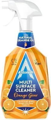 Produktbild von Astonish | Universalreiniger Mit Orangenöl - 750 ml - Multi-Oberflächenreiniger - Frischer Duft - Effektive Reinigung