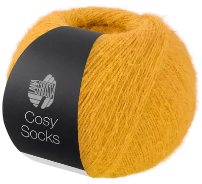 Produktbild von Lana Grossa - Cosy Socks 0011 gelborange