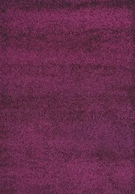 Image de 160 x 230 cm Tapis Shaggy Plus Purple 957