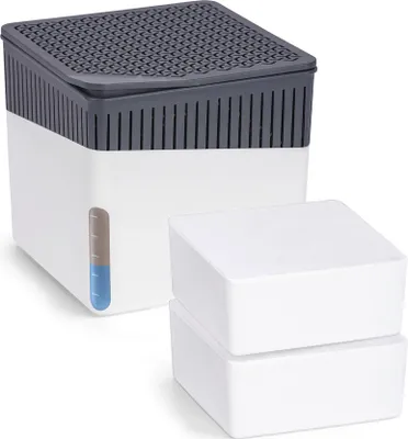 Produktbild von WENKO Raumentfeuchter Mod. Cube Weiß 2 x 500 g, für Räume bis ca. 40 m³
