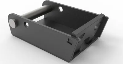 Produktbild von Adapterrahmen Joma-Tech MS08 passend zu Lehnhoff Schnellwechselsystem - [ mit aufgeschweißter Grundplatte  ]
