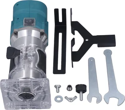 Produktbild von Holzfräse 6 Geschwindigkeitsstufen Holzbearbeitung Trimmer Palm Router für BL1815 BL1815N BL1820 BL1820B