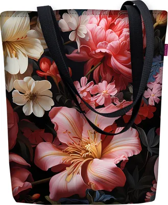 Produktbild von Bertoni Bedruckte Canvas-Tasche SUNNY 36x40 cm Umhängetasche - Lilly
