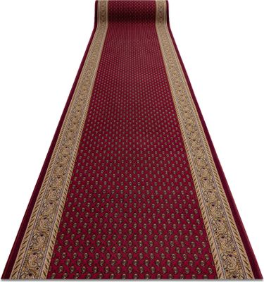 CHODNIK PODGUMOWANY INCA bordo 80cm czerwony 80x110 cm