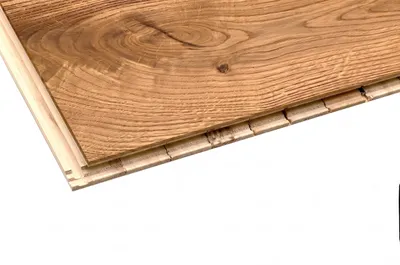 Produktbild von BASICfloor | 2,873 m² | Braun 14mm Parkett Eiche Landhausdiele, 3 Schicht Fertigparkett, Gebürstet Geölt, Uniclic Klick, Für Fussbodenheizung, Schwimmende Verlegung